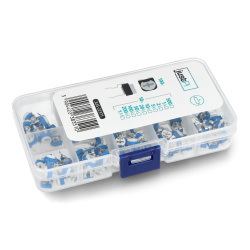 Zestaw potencjometrów montażowych leżących - 100szt. - justPi