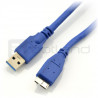 Przewód USB 3.0 A - microUSB B Esperanza EB-151 - 1,8 m - zdjęcie 1