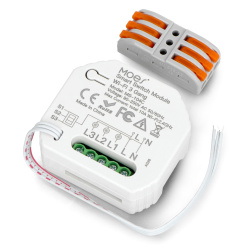 Tuya - 3-kanałowy przekaźnik dopuszkowy WiFi - aplikacja Android/iOS - Moes MS-104C