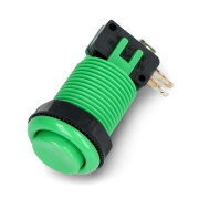 Arcade Concave Button 3,5cm - zielony - SparkFun
