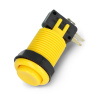 Arcade Concave Button 3,5cm - żółty - SparkFun COM-09338