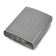 Obudowa do Odroid M1 - metalowa - niebieska