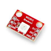 Moduł z adresowaną diodą LED RGB WS2811