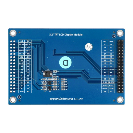 3,2-дюймовий резистивний сенсорний РК-дисплей, 320x240 пікселів - 262 тис. пікселів - Waveshare 16498