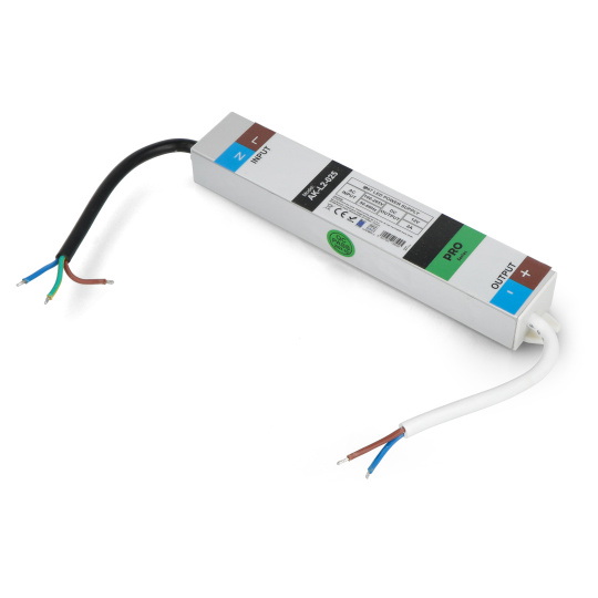 Блок живлення для світлодіодів Akyga 12V / 2.0A / 25W - водонепроникний