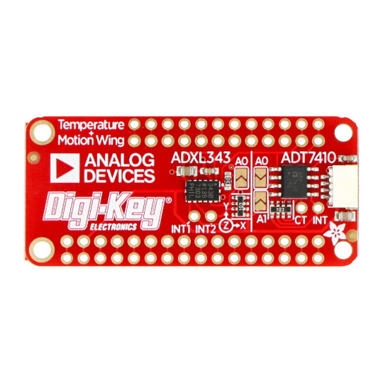 ADXL343 - 3-осьовий акселерометр - з датчиком температури ADT7410 - Adafruit 4147