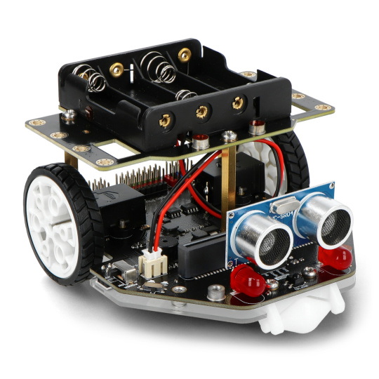 DFRobot micro: Maqueen Plus V2.1 - передова навчальна робототехнічна платформа - DFRobot MBT0021-EN