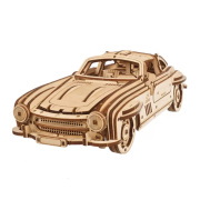 Winged Sports Coupe - model mechaniczny do składania - fornir - 262 elementy - Ugearsmodels