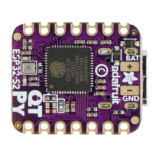 Adafruit QT Py ESP32-S2 WiFi - WiFi модуль з роз'ємом STEMMA QT/Qwiic - Adafruit 5325