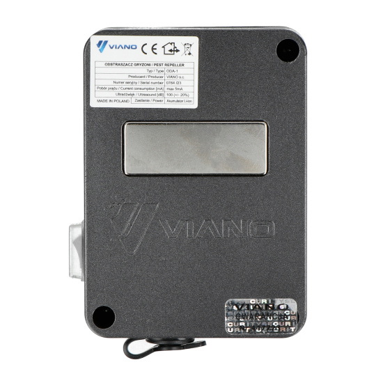 Бездротовий відлякувач гризунів - Viano ODA-1
