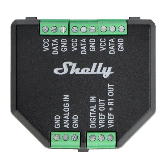 Shelly Plus Add-On — додатковий модуль вводу/виводу для модулів Shelly