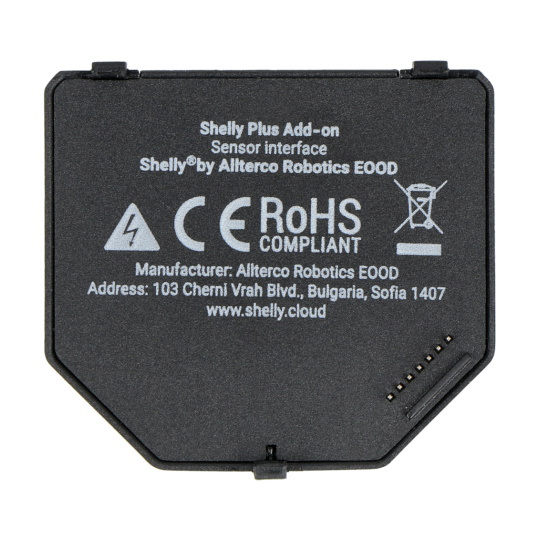 Shelly Plus Add-On — додатковий модуль вводу/виводу для модулів Shelly
