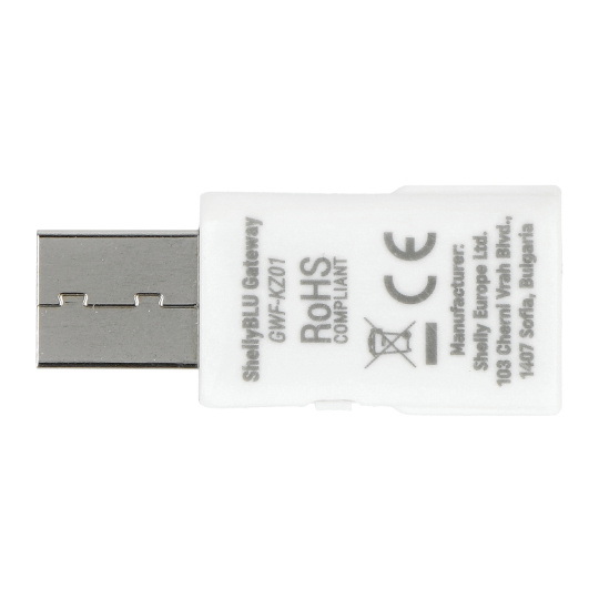 Шлюз Shelly Blu - USB WiFi - Bluetooth-шлюз
