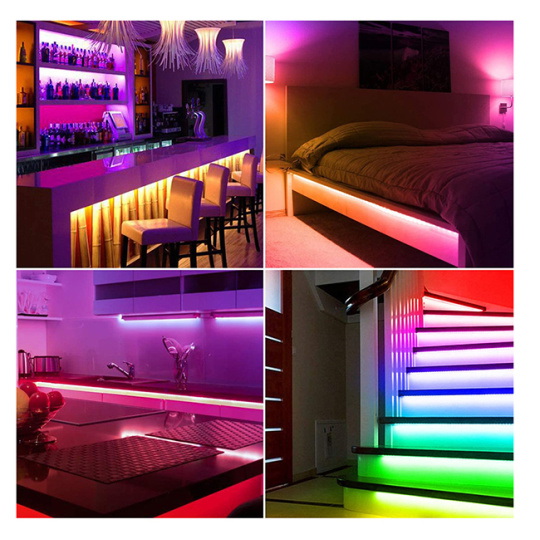 Tuya - Розумна RGB WiFi світлодіодна стрічка - 5 м - Gosund SL2