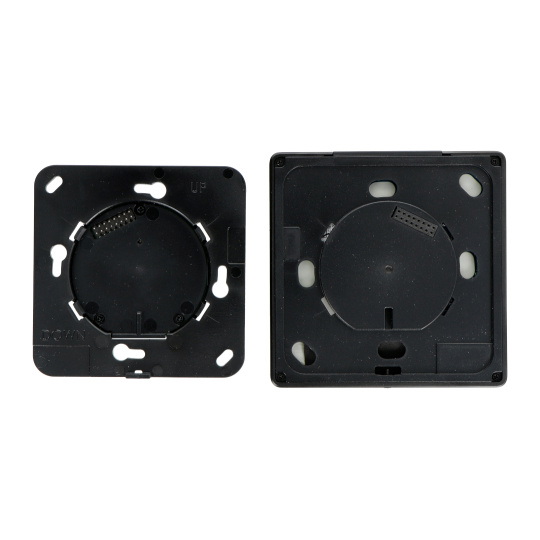 Настінний дисплей Shelly + Blu H&T - Розумна панель керування 5A WiFi/Bluetooth - Чорний