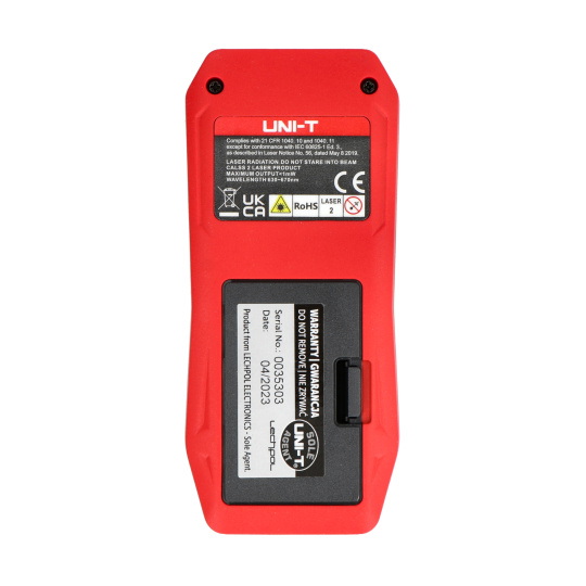 Лазерний далекомір - вимірювач відстані - UNI-T LM70A