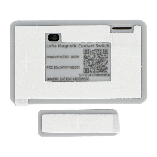 Інтелектуальний датчик відкриття дверей та вікон LoRaWAN IP20 - білий - Milesight WS301-868M