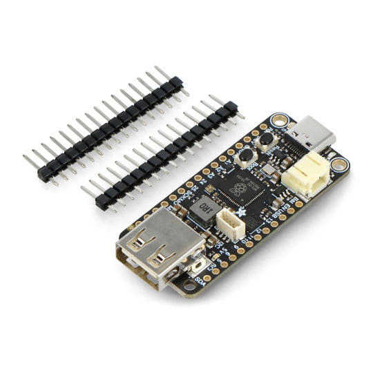 Feather RP2040 - плата з мікроконтролером RP2040 та хостом USB A - Adafruit 5723