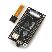 Camera&Audio Media Board - FireBeetle Covers - moduł audio w zestawie z kamerą OV7725 - dla ESP32 - DFRobot DFR0498