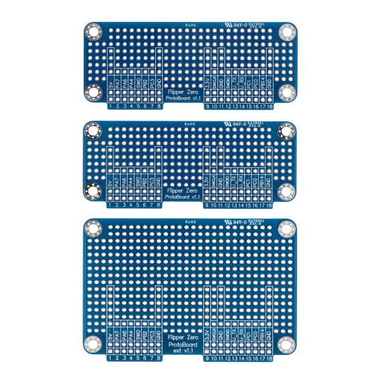 Прототипні плати для Flipper Zero 3 шт.