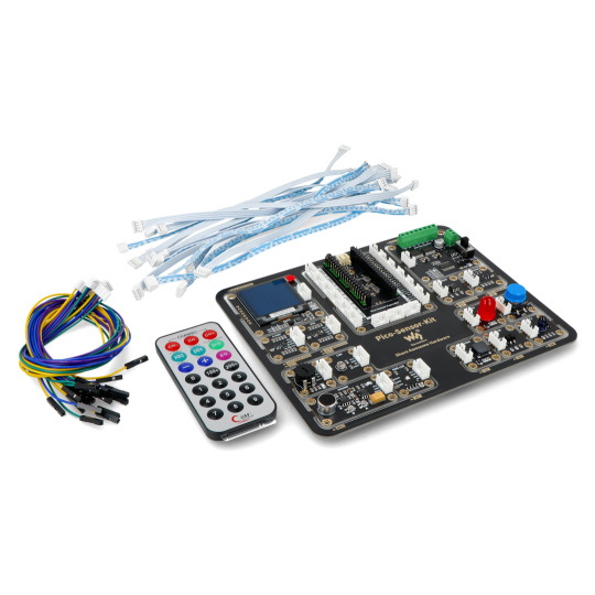 Комплект датчиків початкового рівня - базовий комплект датчиків для Raspberry Pi Pico - Waveshare 24004