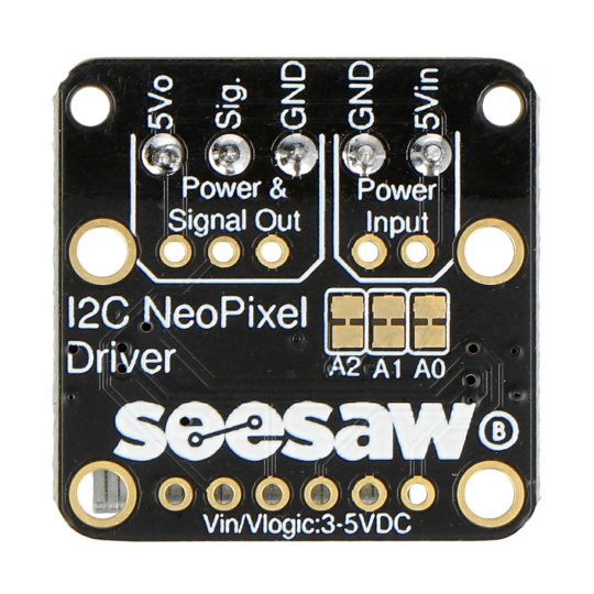 NeoDriver - драйвер для NeoPixel - Stemma QT - Adafruit 5766