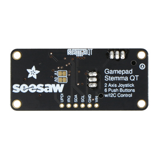 Міні I2C геймпад - модуль з джойстиком та кнопками - STEMMA QT/Qwiic - Adafruit 5743
