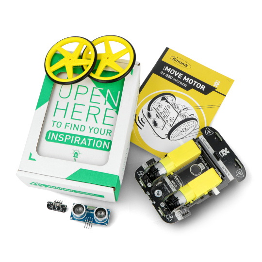 Kitronik - :Move Motor, комплект робота - для BBC micro:bit - Kitronik 5683