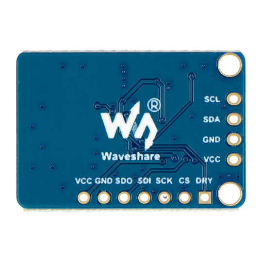 3-осевой магнитометр — BMM150 — I2C/SPI — Waveshare 24657