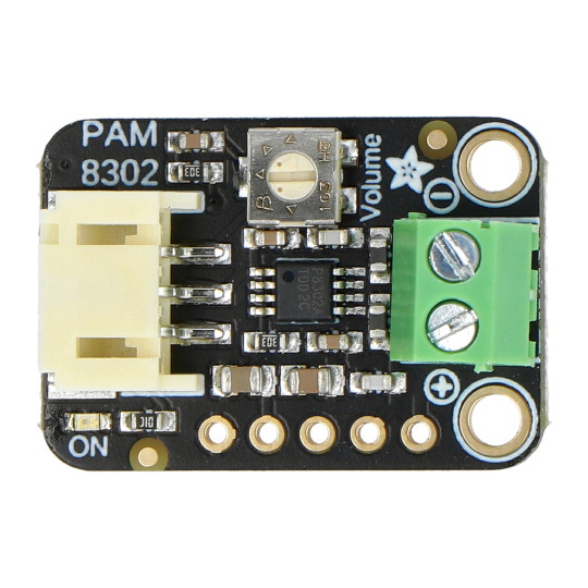 Аудіопідсилювач STEMMA - Підсилювач аудіо класу D 2,5 Вт моно - PAM8302 - Adafruit 5647