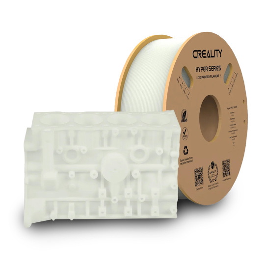 Филамент Creality Hyper PLA 1,75 мм, 1 кг - белый