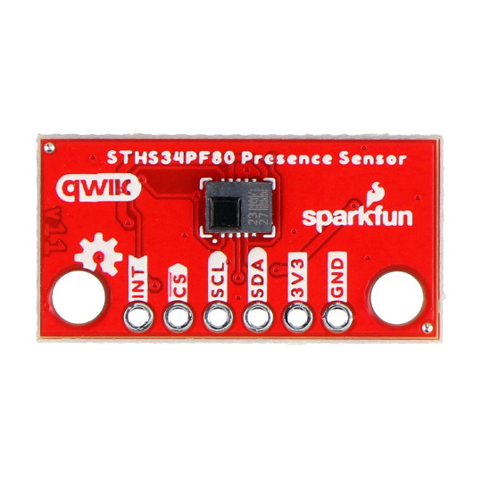 Міні-датчик присутності та руху людини SparkFun - STHS34PF80 - Qwiic - SparkFun SEN-23253