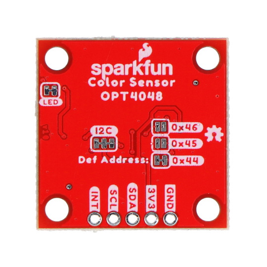 Датчик кольору SparkFun Tristimulus - датчик кольору - OPT4048DTSR - Qwiic - SparkFun SEN-22638