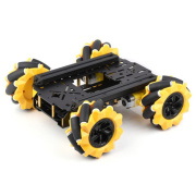 Robot Chassis MP - zestaw inteligentnego podwozia robota z amortyzacją - Mecanum wheels - Waveshare 24420