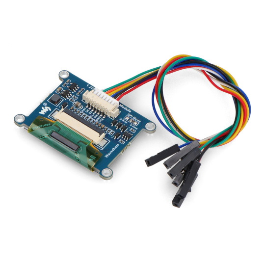1,27-дюймовий OLED-дисплей, 128 x 96 пікселів, SPI, 262 тисячі кольорів RGB, Waveshare 24691