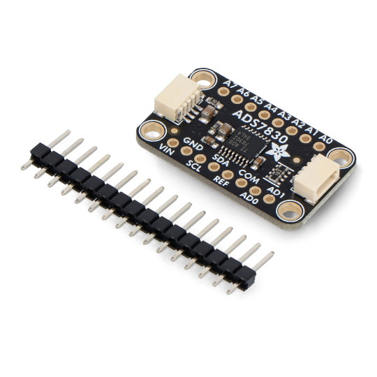 Аналого-цифровий перетворювач АЦП - ADS7830 - 8-бітний 8-канальний - I2C - STEMMA QT/Qwiic - Adafruit 5836
