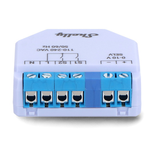 Диммер Shelly Plus 0-10V - интеллектуальный Wi-Fi диммер для освещения