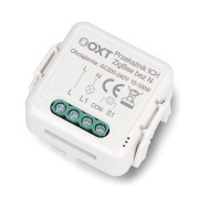 Tuya - jednokanałowy mini przekaźnik bez N - ZigBee - aplikacja Android/iOS - OXT SWTZ31