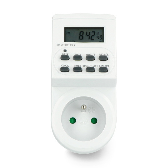 Цифровий таймер 230 В 3600 Вт - Kemot URZ2001-1