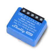 Shelly Plus 1 Mini Gen3 - przekaźnik 240V/8A WiFi/Bluetooth - aplikacja Android/iOS