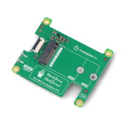 Pineberry Pi HatDrive! Top Lite - adapter NVMe 2230, 2242 do Raspberry Pi 5