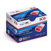 Szybkozłączka wtykowa SCP2 - 2 tory 4mm 32A/450V - Idealna Szybkozłączka - 100szt.