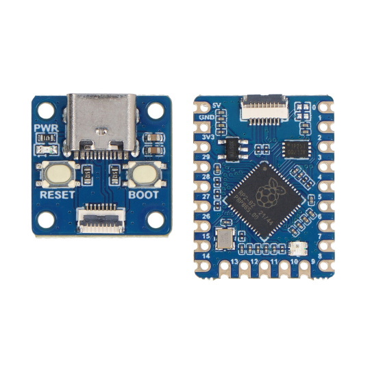 RP2040-Tiny — плата с микроконтроллером RP2040 — внешний USB-модуль — Waveshare 24665