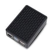 Obudowa do Raspberry Pi 5 - aluminiowa - czarna