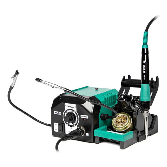 Паяльна станція Yihua 936A-II з захватами - 120 Вт