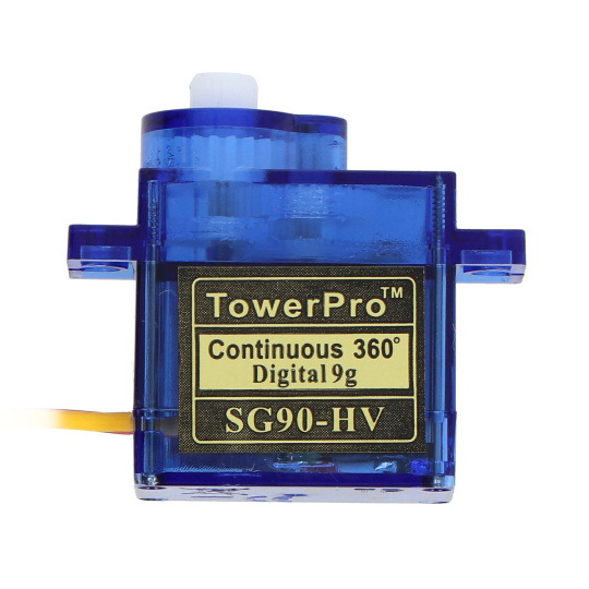 TowerPro SG90-HV мікро - цифровий сервопривід - 360 градусів