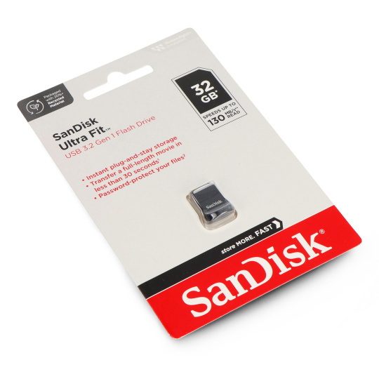 Флеш-накопичувач SanDisk Ultra Fit - USB 3.2 32 ГБ