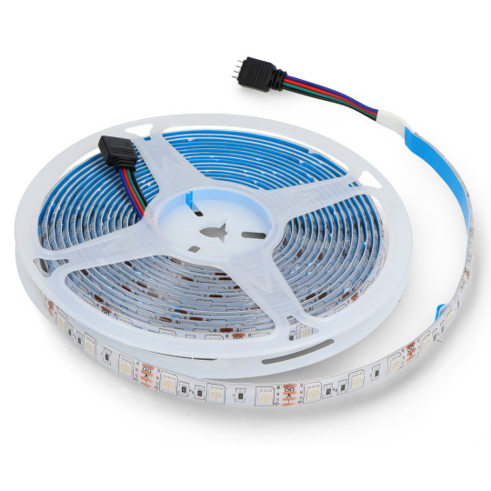 Світлодіодна стрічка SMD5050 IP65 14.4 Вт, 60 діодів/м, 10 мм, RGB - 5 м