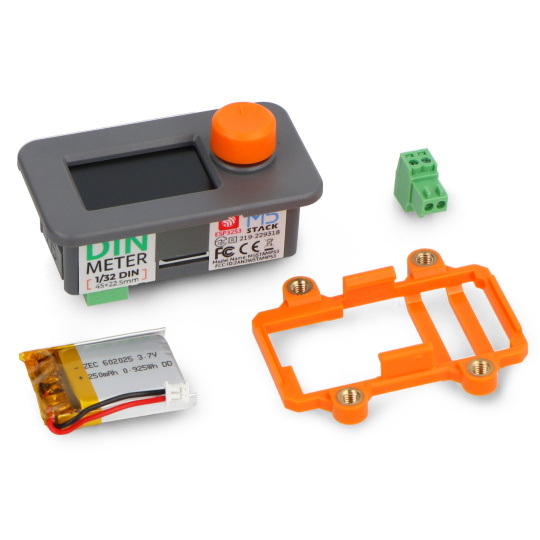 DinMeter - Модуль розробки стандарту DIN 1/32 - M5Stamp S3 - M5Stack K134