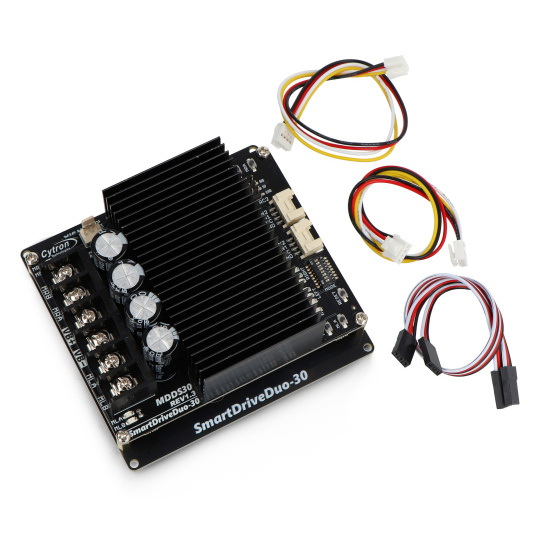 Cytron SmartDriveDuo MDDS30 - двоканальний контролер двигуна постійного струму - 7V-35V/30A